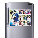 Photo Frame Fridge Magnet || Size 8x6 inch ||