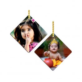 Personalized Photo Car Hanging ( Set of 2 )