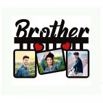 Brother Collage Wooden Photo Frame 12X10 inch