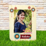 Rakshabandhan Gift Wooden Photo Plaque For Sister